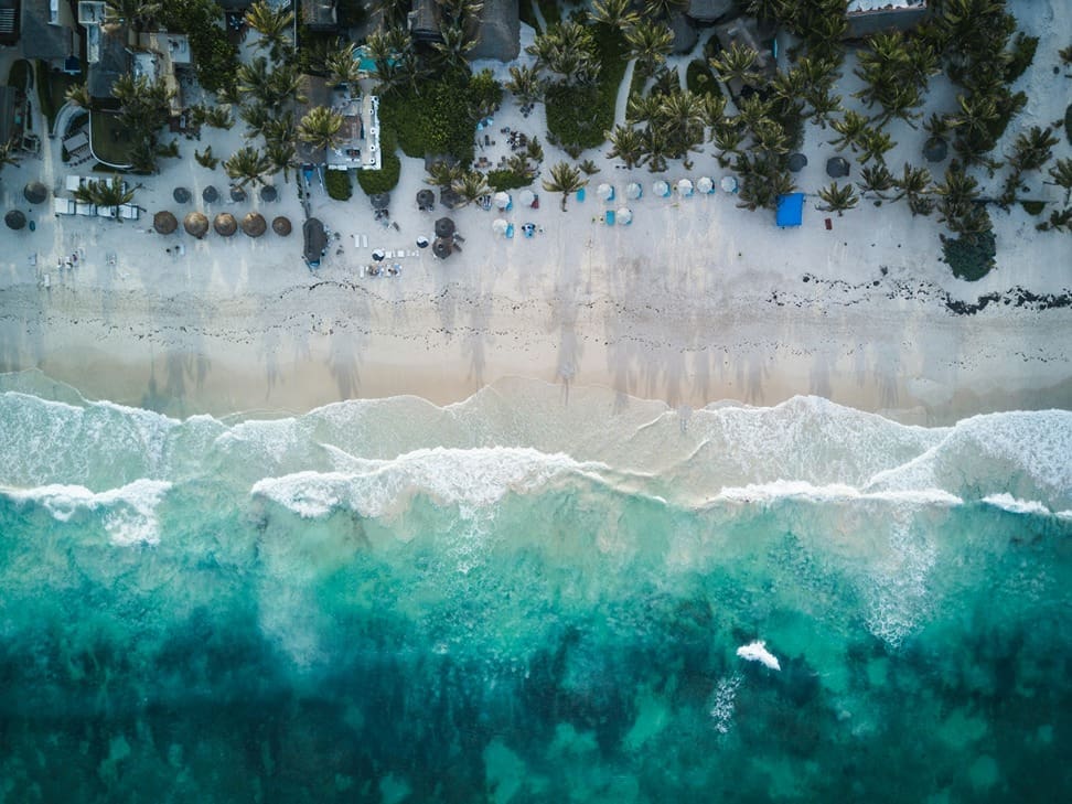 a beach loved by travel agents specializing in destination weddings