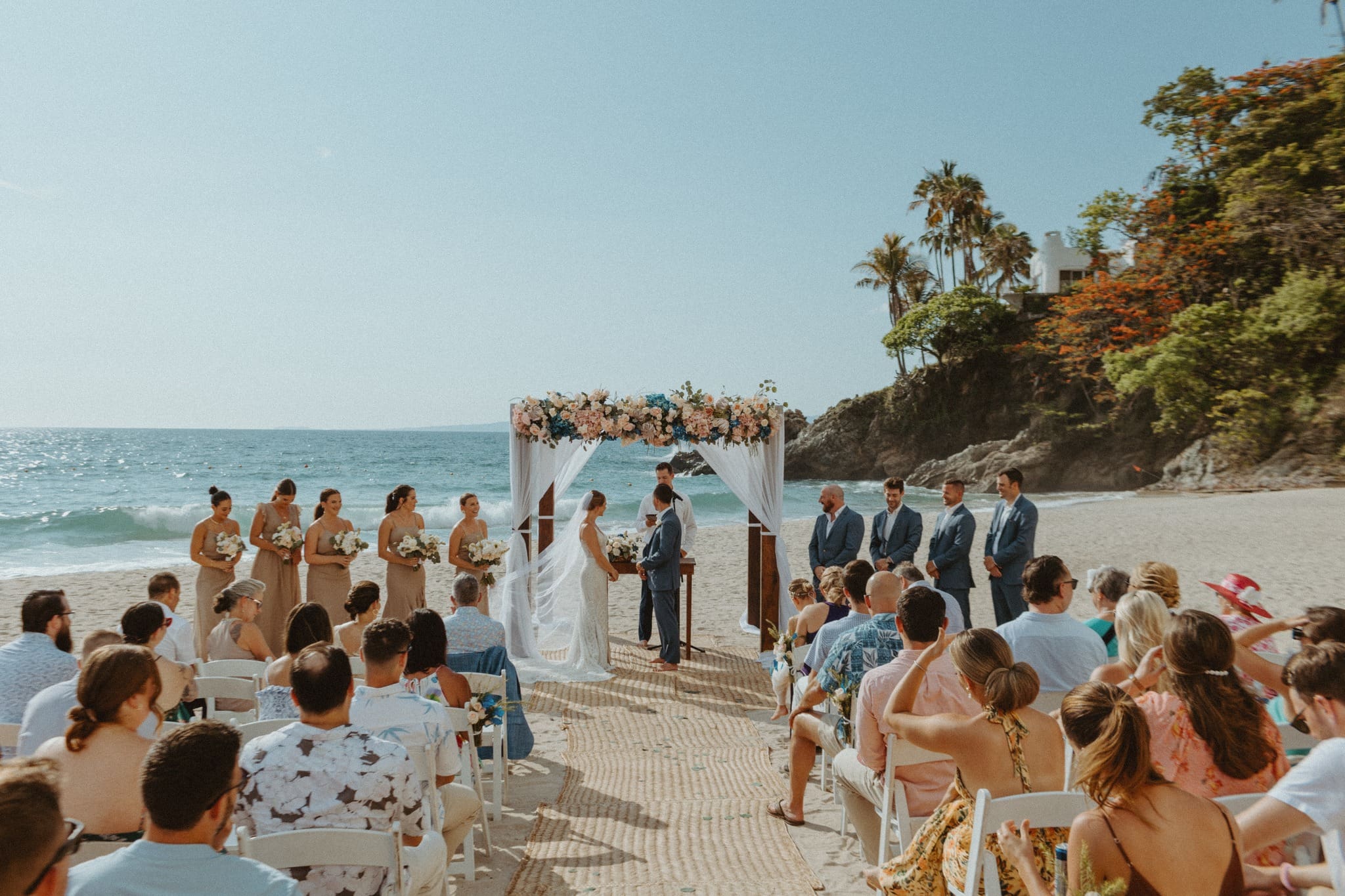 how to start planning a destination wedding in Mexico like this one