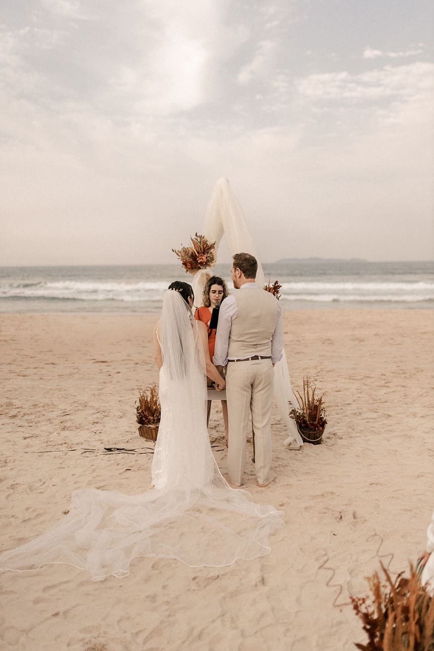couples who figured out how much does a destination wedding cost in Mexico